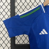 24/25 Italy Home Kids Soccer Jersey