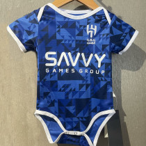 24/25 Al-Hilal Home  Baby Infant Crawl Suit