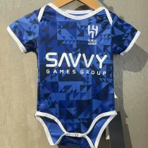 24/25 Al-Hilal Home  Baby Infant Crawl Suit