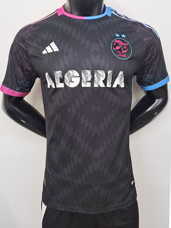 24/25  Algeria Black Player Version Soccer Jersey#A31
