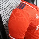 24/25 RMA  Red Steel Seal Special Edition Player Version Soccer Jersey