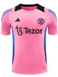24/25  Man Utd Pink Training Shirts