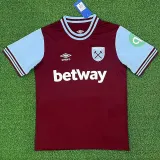 24/25 West Ham Home Fans Soccer Jersey