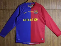 2008/2009 BAR Home Retro Long Sleeve Soccer Jersey (长袖)(UCL版有决赛字)