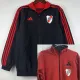 23/24 River Plate Black & Red Double Sided Windbreaker (双面风衣)