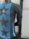 2024 Argentina  Black Pre Match Player VersionTraining Shirt