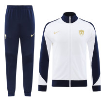 24/25  Pumas UNAM  White Jacket Tracksuit（01）