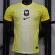 2025 France Yellow Goalkeeper  Player Version Soccer Jersey