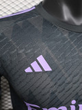 24/25 RMA Grey Black Special Edition Player Version Soccer Jersey