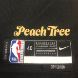 22/23 HAWKS YOUNG #11 Black City Edition Top Quality Hot Pressing NBA Jersey