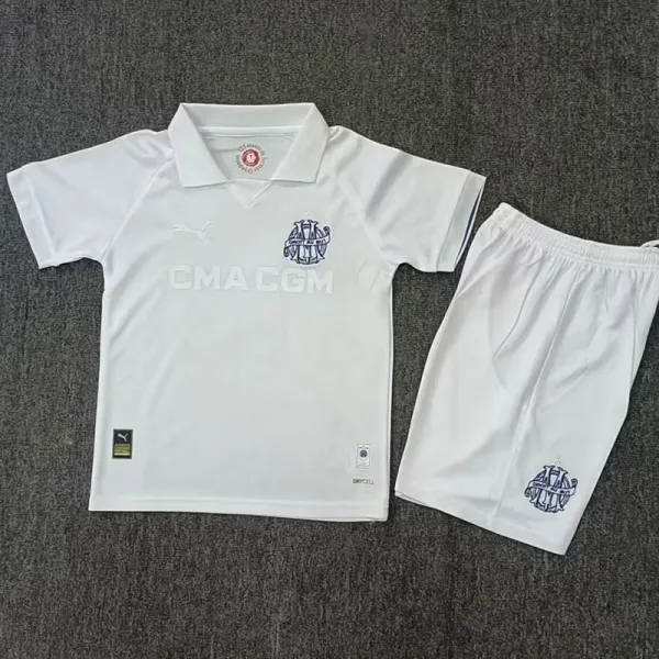 24/25 Marseille 125th Anniversary Edition White Kids Jerseys