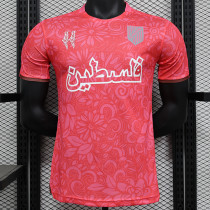 24/25 Palestino  Camo Pink  Player Version Soccer Jersey
