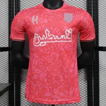 24/25 Palestino  Camo Pink  Player Version Soccer Jersey
