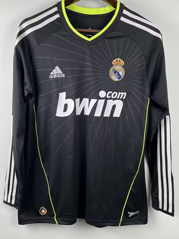 2010/2011 RMA Away Long Sleeve Retro Soccer Jersey (长袖)
