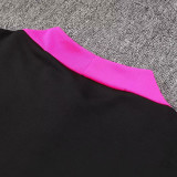 24/25 CHE Black Purple Half Pull Tracksuit  (半拉链)