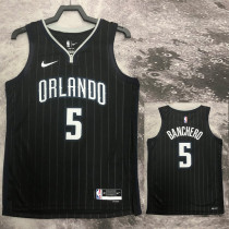22/23 Magic BANCHERO #5 Black Top Quality Hot Pressing NBA Jersey