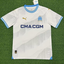 23/24 Marseille Home 1:1 Fans Soccer Jersey (Print all Sponsor)