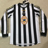 1997/1999 Newcastle Home Long Sleeve Retro Soccer Jersey (长袖)