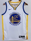 22/23 WARRIORS KUMINGA #00 White Top Quality Hot Pressing NBA Jersey (V领)