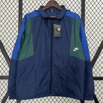 2024 New NK Royal Blue Windbreaker(连帽）