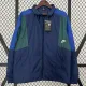 2024 New NK Royal Blue Windbreaker(连帽）
