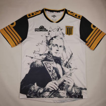 25/26 Club Almirante Brown Anniversary Edition Black White Fans Soccer Jersey