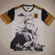25/26 Club Almirante Brown Anniversary Edition Black White Fans Soccer Jersey