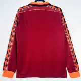 1998/1999 Roma Home  Long Sleeve  Retro Soccer Jersey