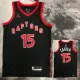 22/23 RAPTORS CARTER #15 Black red Top Quality Hot Pressing NBA Jersey (Trapeze Edition)