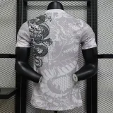 24/25 RMA White Black Dragon Special Edition Player Version Soccer Jersey