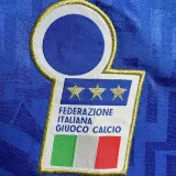 1995 Italy Home Blue Retro Soccer Jersey
