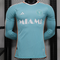24/25 Inter Miami Third  Player Version  Long Sleeve  Soccer Jersey(长袖)