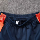 24/25 Man Utd Sapphire Blue Kids  Half Pull Tracksuit  (儿童、半拉链)