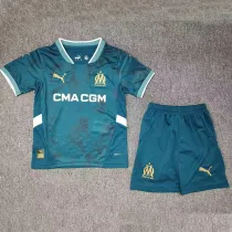 24/25 Marseille Away Kids Soccer Jersey
