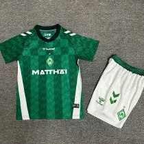 24/25 Werder Bremen Home Kids Soccer Jersey
