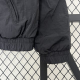 2024 New NK Black Windbreaker（黑色、白边线）