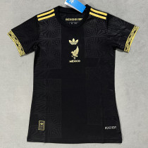 25/26 Mexico Golden Cup Edition Black (Embroidery seal) Women Soccer Jersey#女刺绣脚章