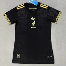25/26 Mexico Golden Cup Edition Black (Embroidery seal) Women Soccer Jersey#女刺绣脚章