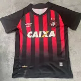 2018 Paranaense  Home Red &Black Retro Soccer Jersey
