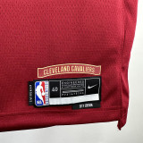 23/24 Cleveland Cavaliers IRVING #2 Red City Edition Top Quality Hot Pressing NBA Jersey