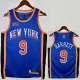 23/24 KNICKS BARRETT #9 Blue City Edition Top Quality Hot Pressing NBA Jersey