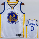 22/23 WARRIORS PAYTON II #0 White Top Quality Hot Pressing NBA Jersey (V领)