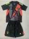24/25  Germany Black Goalkeeper Kids Soccer Jersey