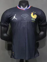 24/25 France Black Co Branded Edition  Player Version Soccer Jersey