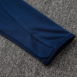 25/26 Flamengo Royal Blue Half Pull Tracksuit  (半拉链)