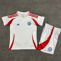 24/25  Chile Away Kids Soccer Jersey