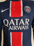 24/25 PSG Home Long Sleeve Player Version Soccer Jersey(长袖)