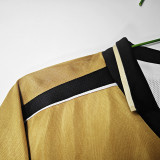 2001/2002 Man Utd 100th Centenary Gold Black Retro Soccer Jersey