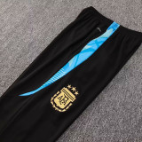 24/25 Argentina Black Half Pull Tracksuit (半拉链)