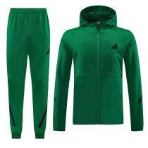 24/25 AM05 Green Hooded Jacket Tracksuit
